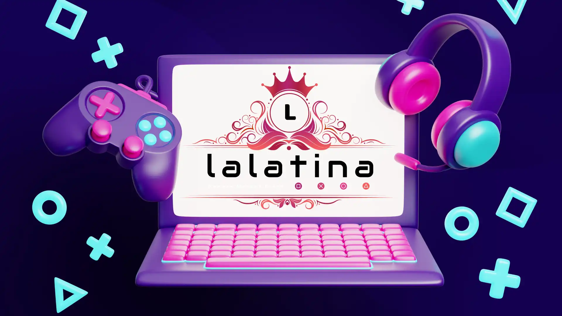 عکس راهنمای خرید اکانت از لالاتینا